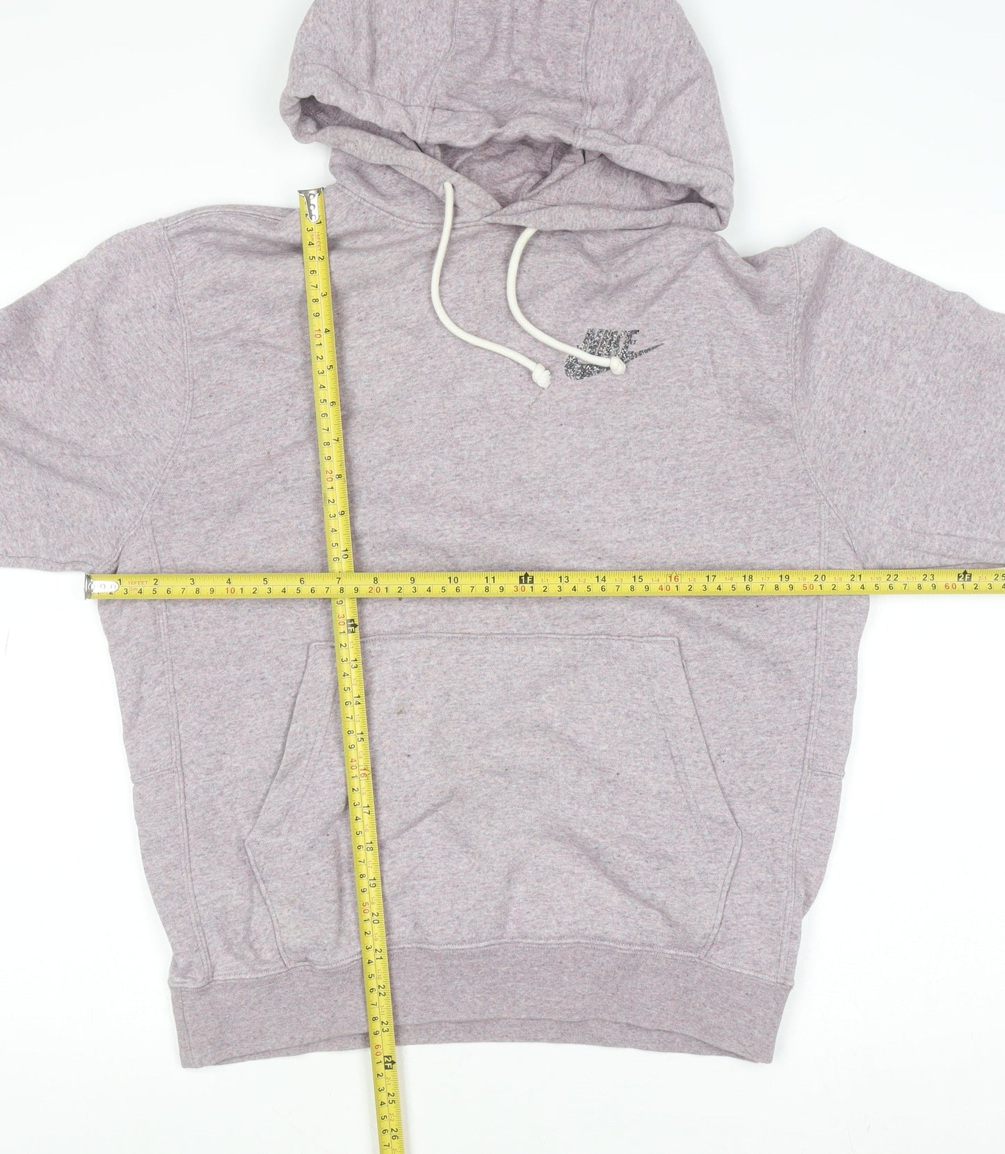 Nike Women’s Purple Pullover Hoodie Small Hooded Kangaroo Pocket Soft Cotton Blend