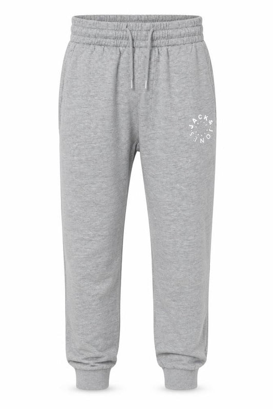 Jack & Jones Mens Grey Fleece Sweatpants Small Regular Fit Tracksuit Bottoms
