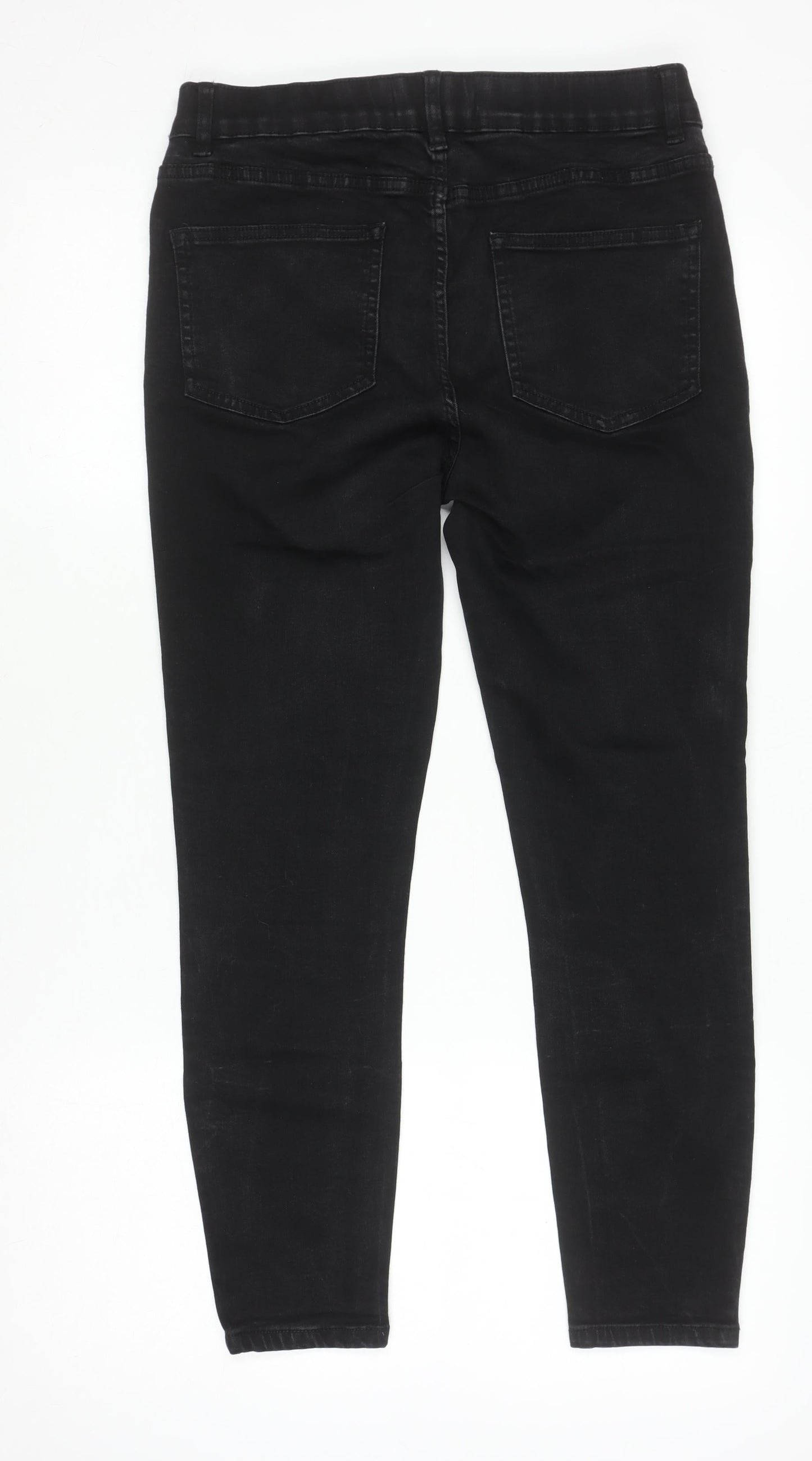 Denim 365 Women's Black Alexa Skinny Jeans Size 12 Slim Fit