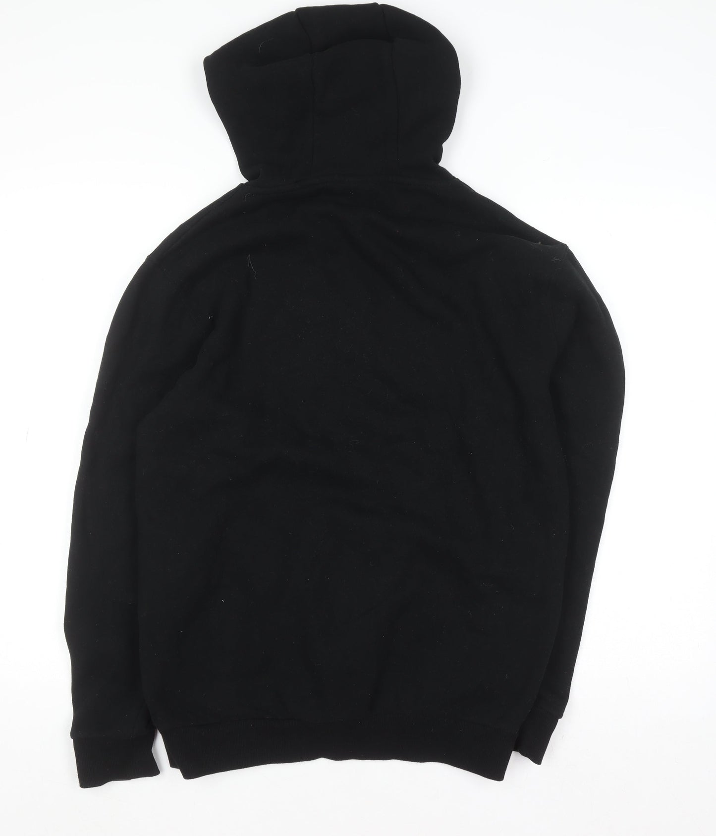 Ellesse Men’s Black Pullover Hoodie S Logo Fleece Sweatshirt