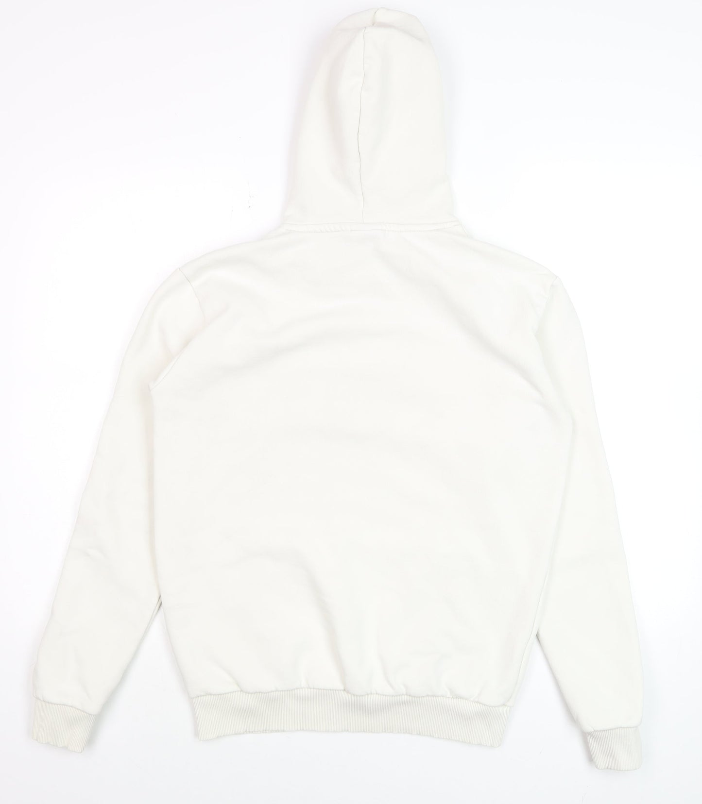 New Balance Men's White Pullover Hoodie XS Fleece Graphic Logo