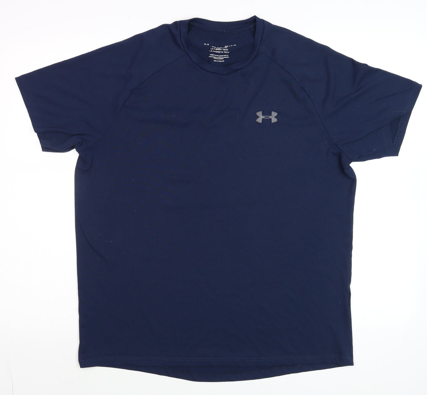 Under Armour Men's Blue HeatGear Tech Short Sleeve T-Shirt Size M