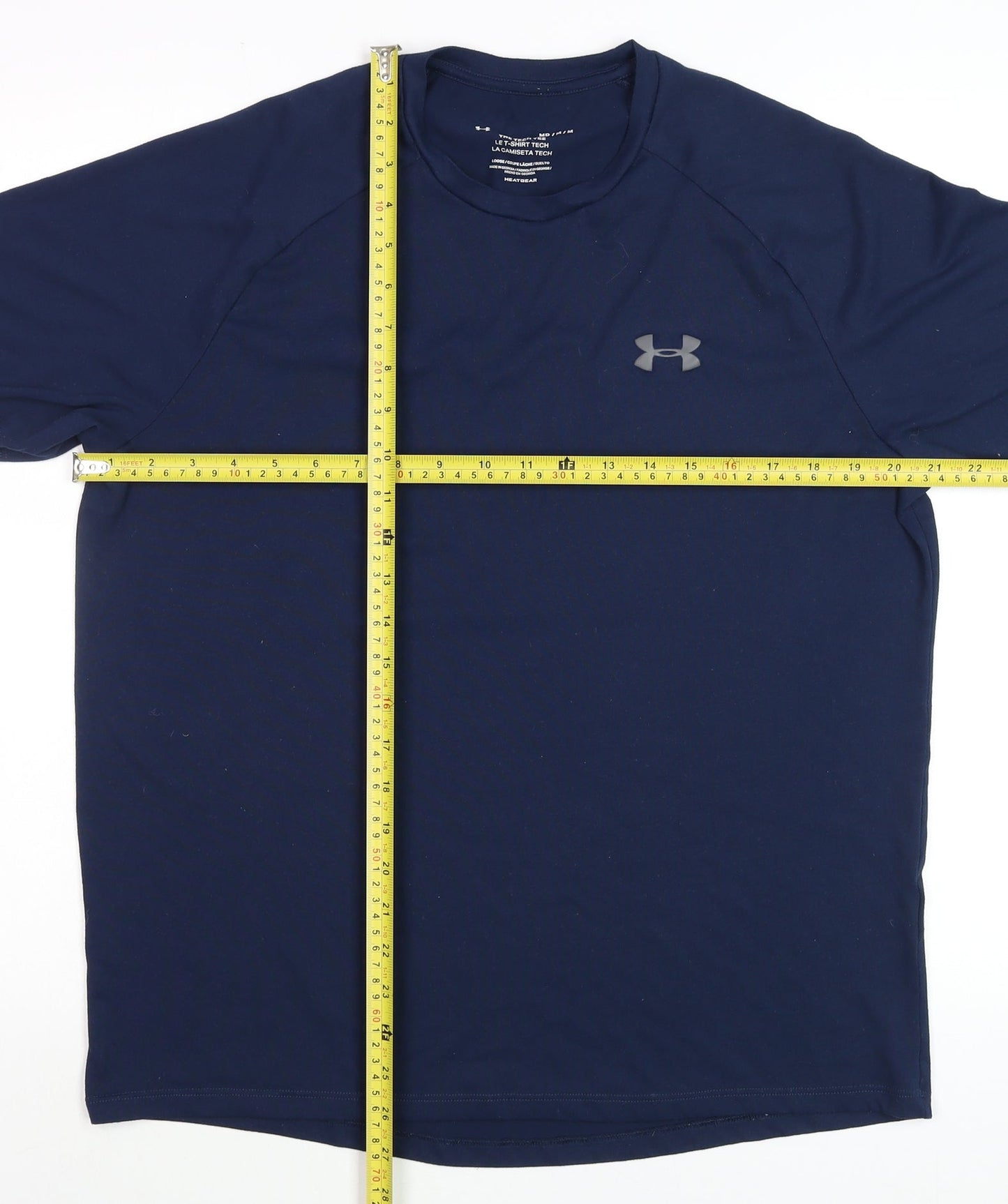 Under Armour Men's Blue HeatGear Tech Short Sleeve T-Shirt Size M