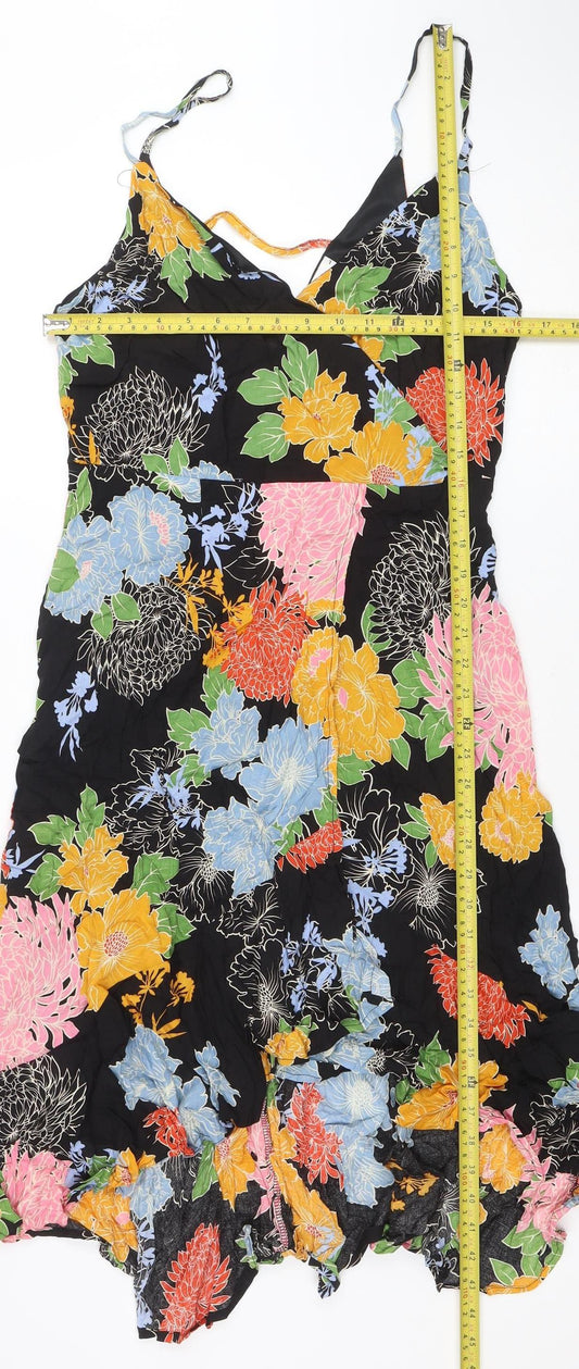 Sweewë Paris Women's Multicoloured Floral Viscose Camisole Top Size S