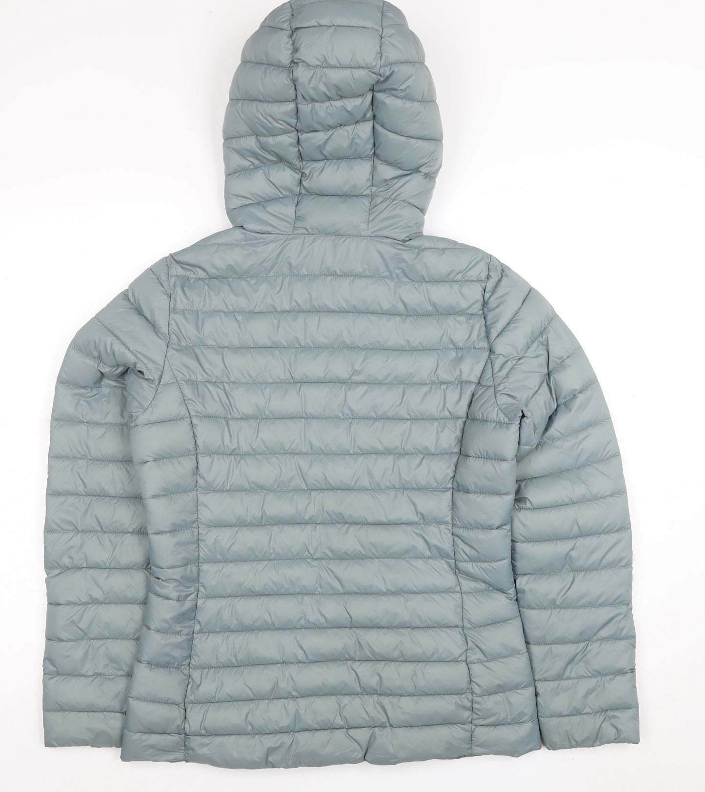 Dunnes Stores Women's Green Hooded Lightweight Puffer Jacket Size S