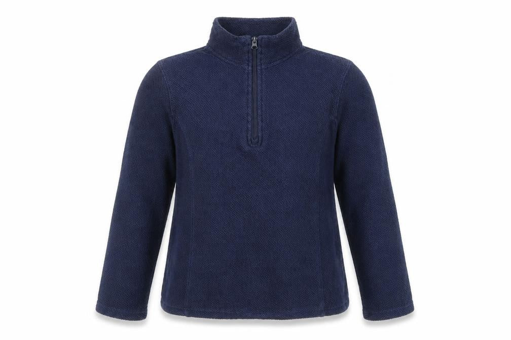 Mountain Warehouse Women Navy 1/2 Zip Pullover Fleece Size 10