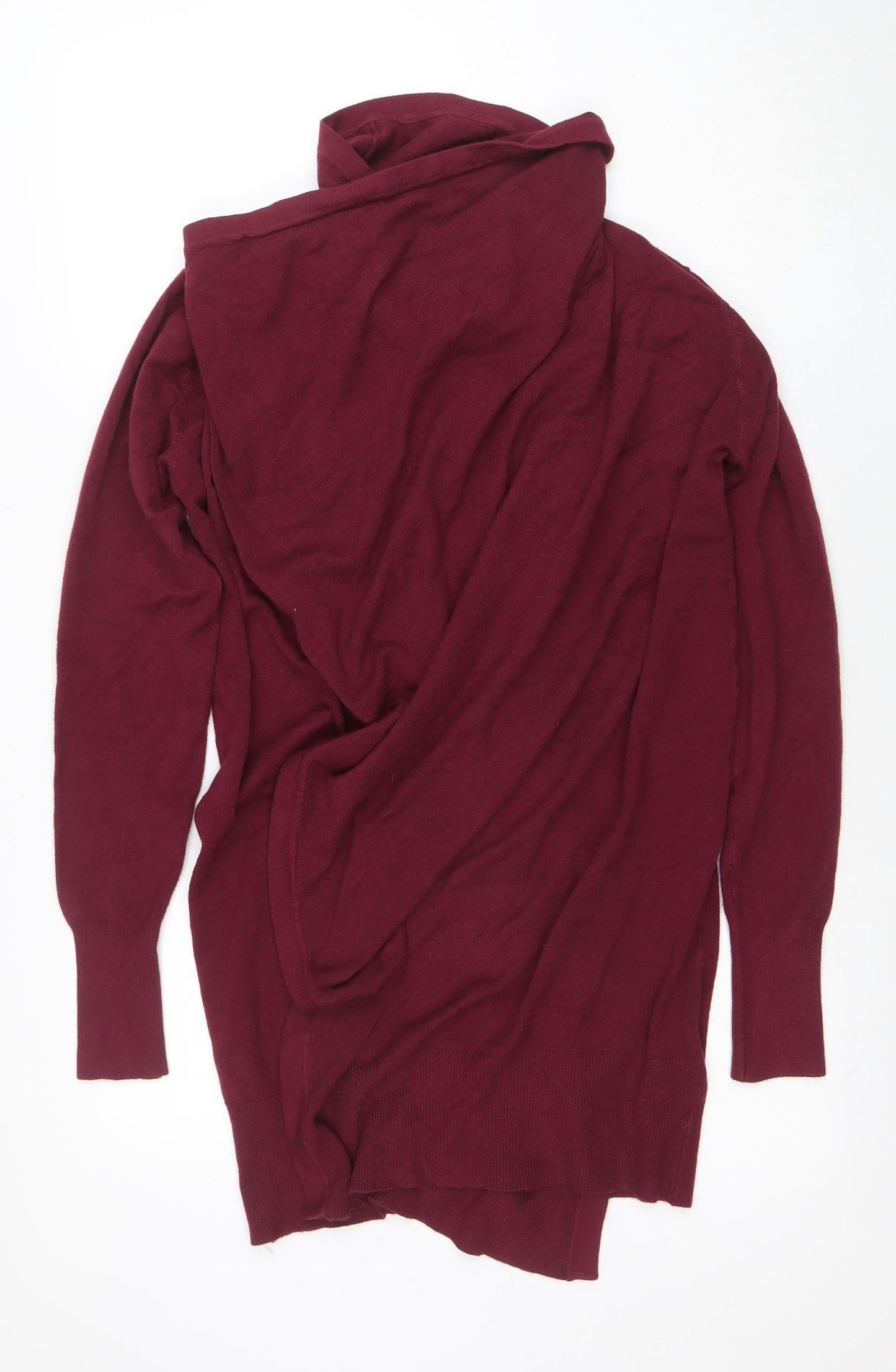 Obsessions Women's Red Roll Neck Knit Jumper One Size