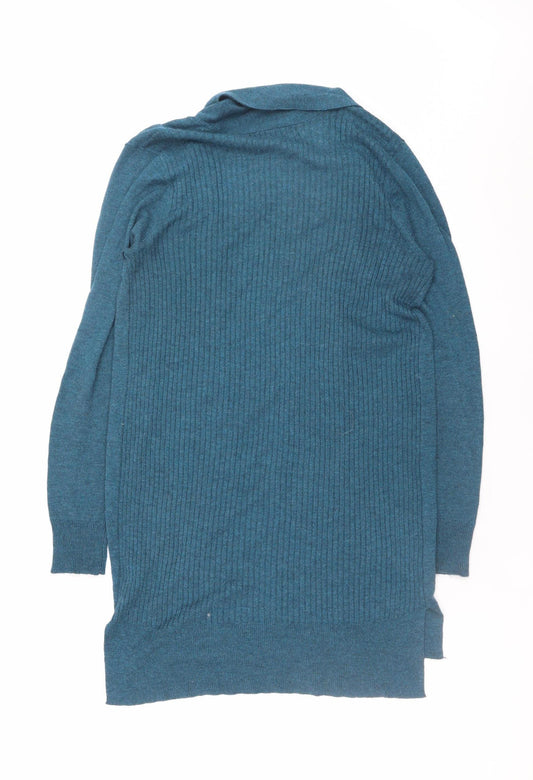 George Women’s Blue Small Open Front Knit Cardigan