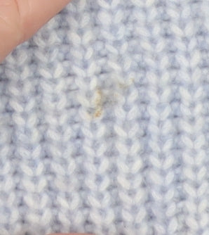 Marks and Spencer Women Blue Crew Neck Chunky Knit Pullover Jumper M