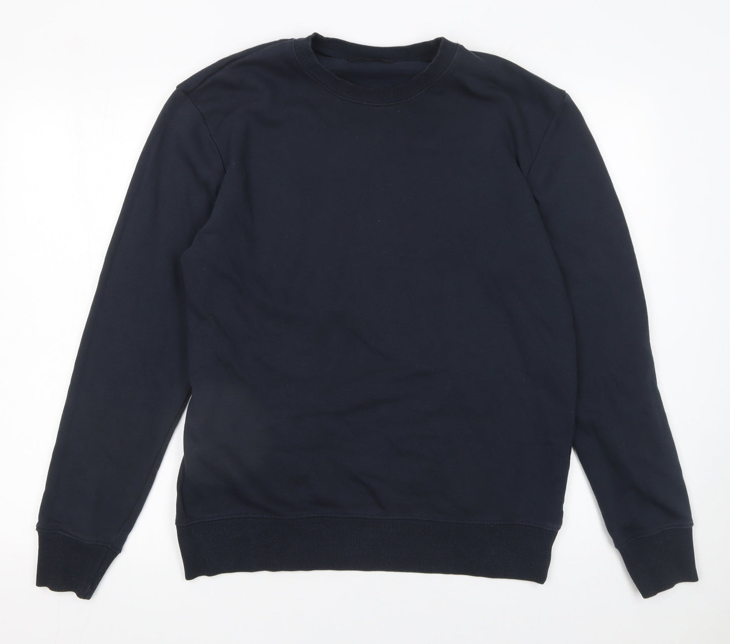 Dunnes Men’s Black Cotton Blend Crew Neck Sweatshirt Size M