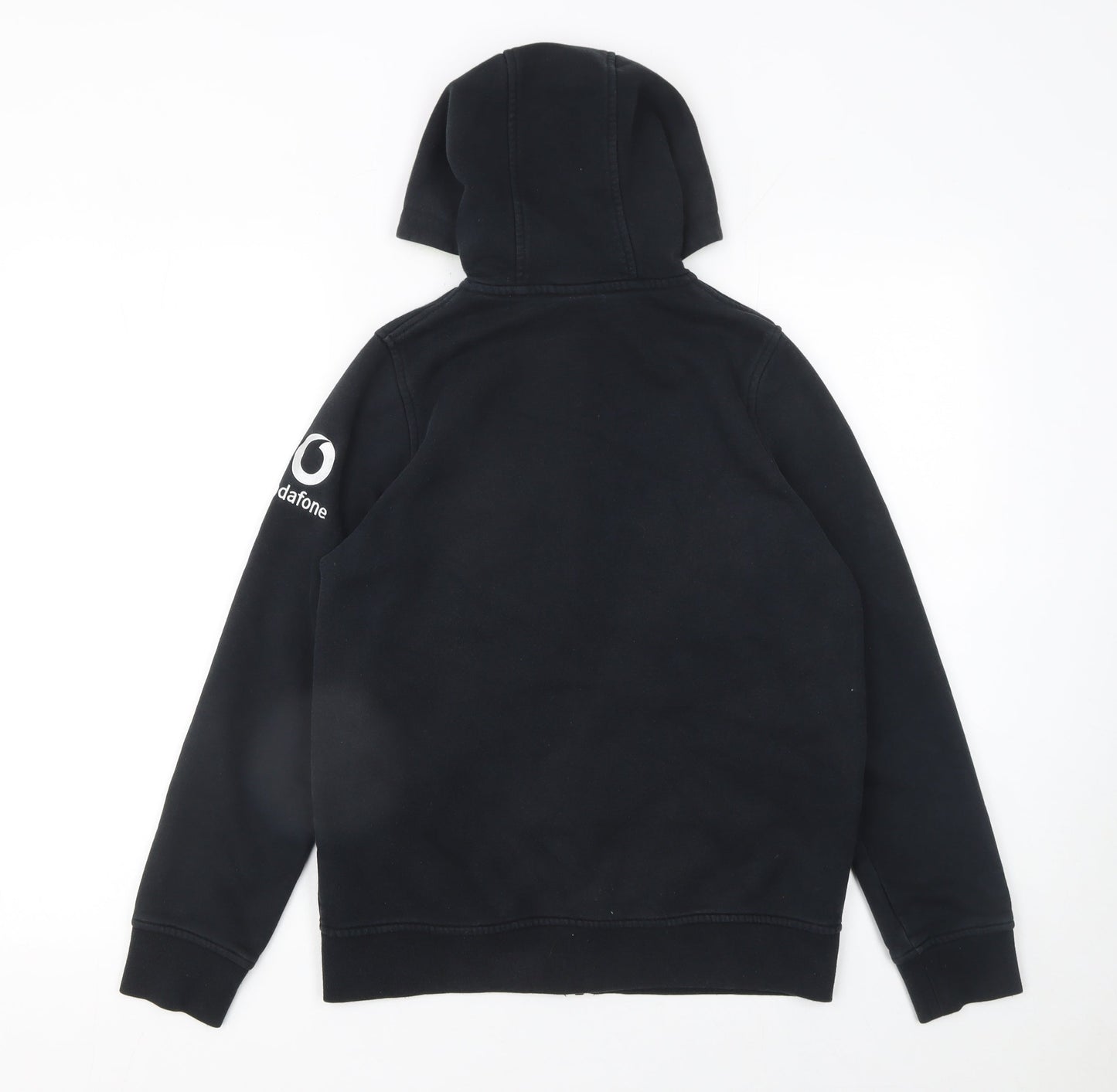 Canterbury Boys Black Full Zip Rugby Hoodie IRFU 14 Years