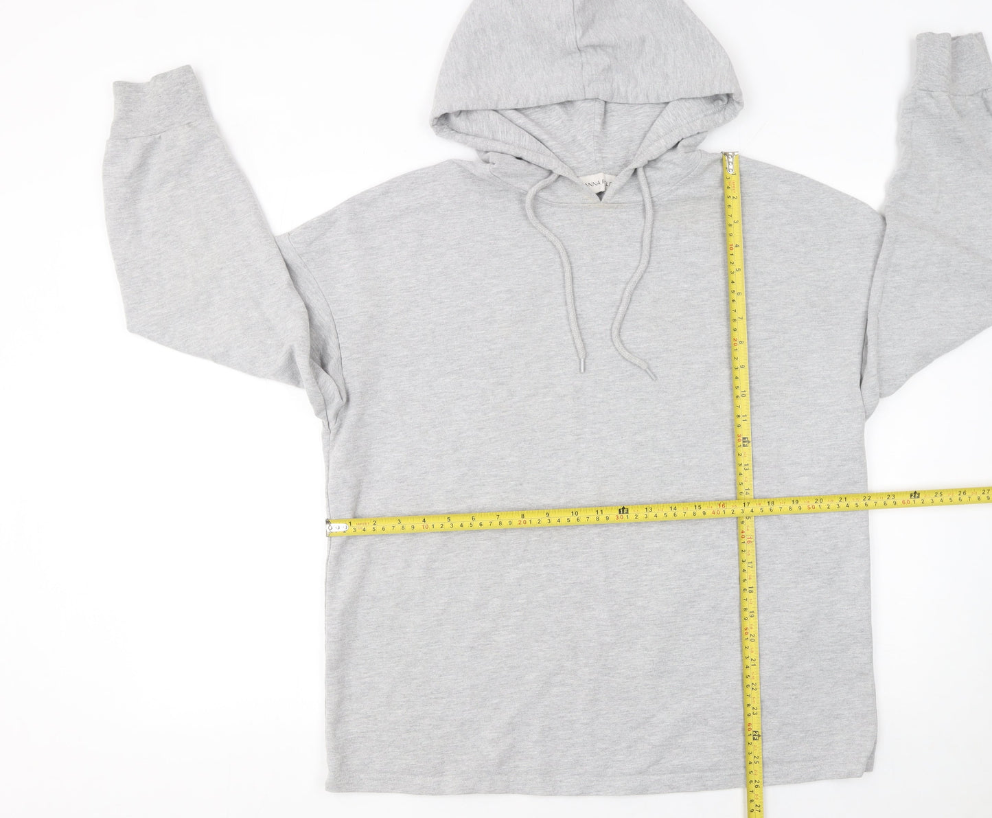 Anna Field Women’s Grey XL Pullover Hoodie Cotton Blend Casual