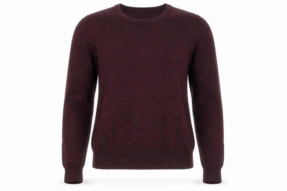 H&M Women’s Brown XS Crew Neck Long Sleeve Pullover Jumper