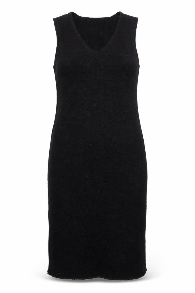 Threadbare Women’s Black Sleeveless Knit Midi Bodycon Dress Size 14