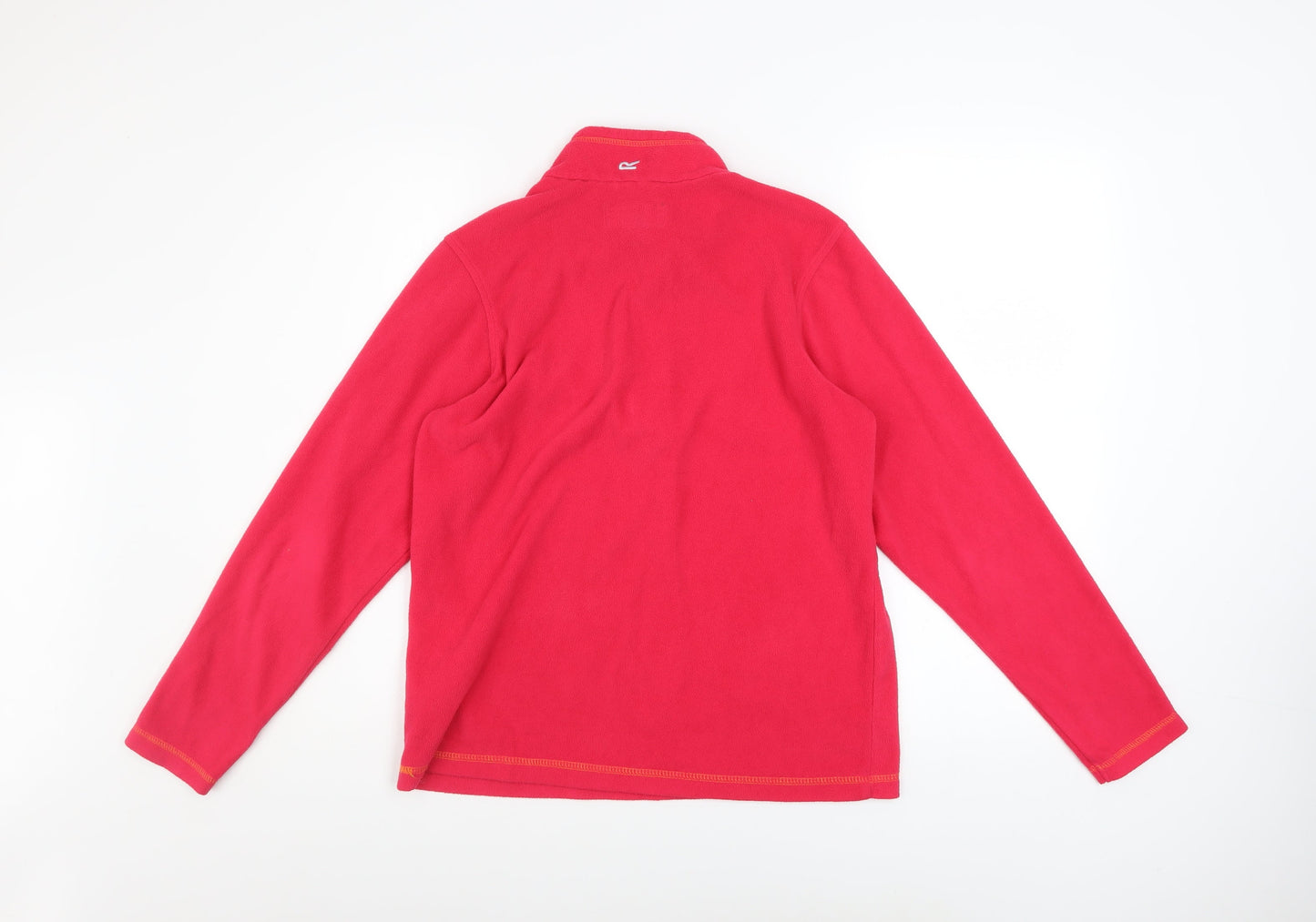 Regatta Girls Pink Fleece 1/4 Zip Pullover Sweatshirt Size 4XL