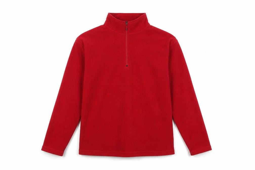 Peter Storm Men’s Red Fleece 1/4 Zip Pullover Sweatshirt Size L