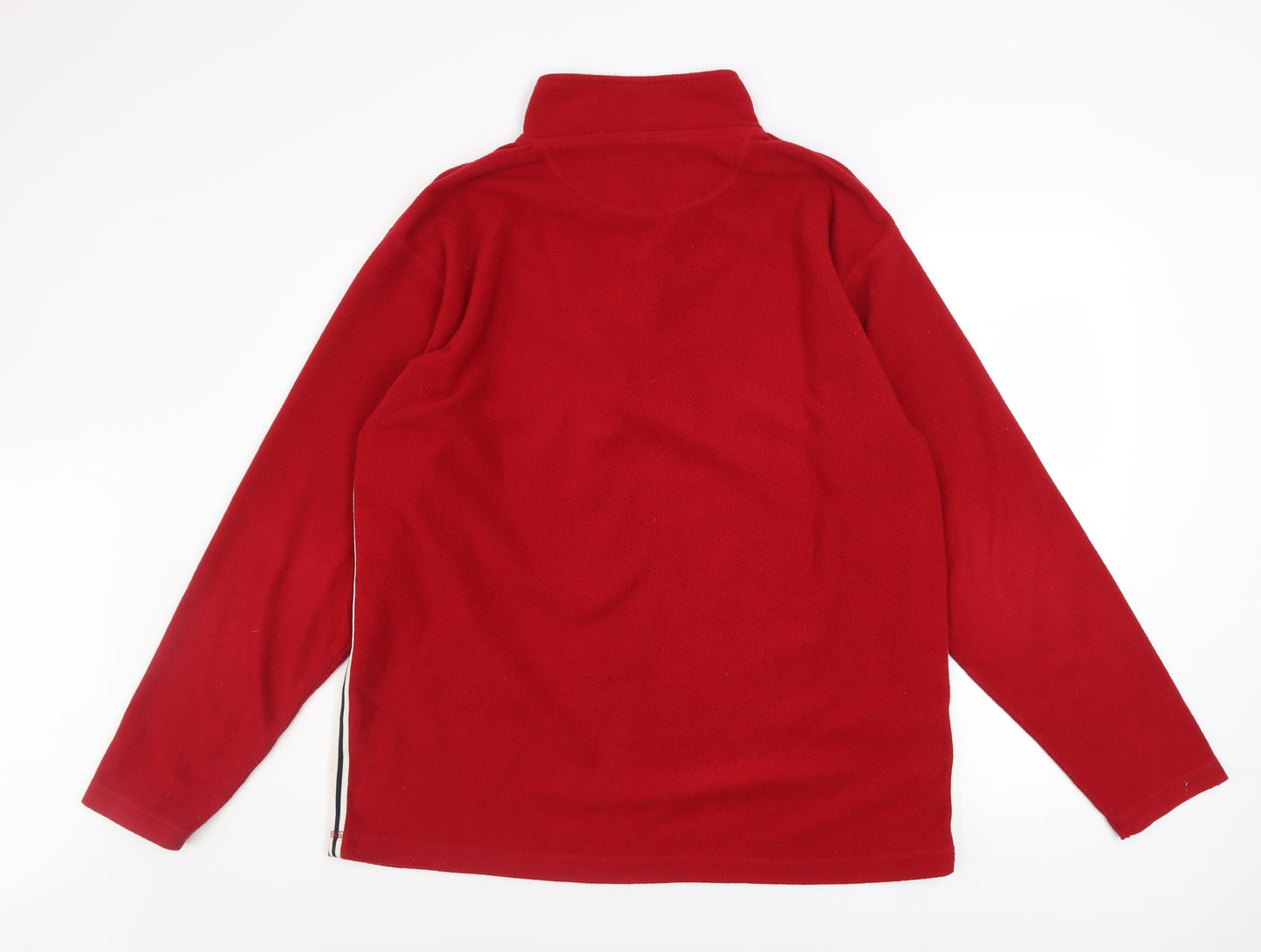 Peter Storm Men’s Red Fleece 1/4 Zip Pullover Sweatshirt Size L