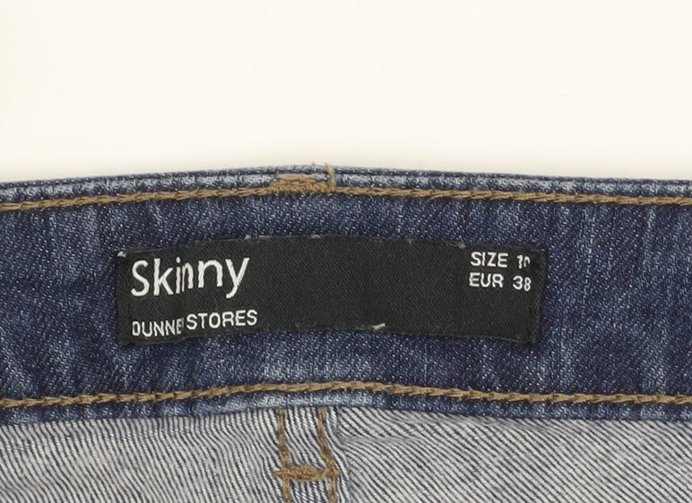 Dunnes Stores Women Blue Skinny Denim Jeans Size 10