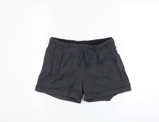 Ivivva by Lululemon Womens Black Size 12 Biker Activewear Shorts