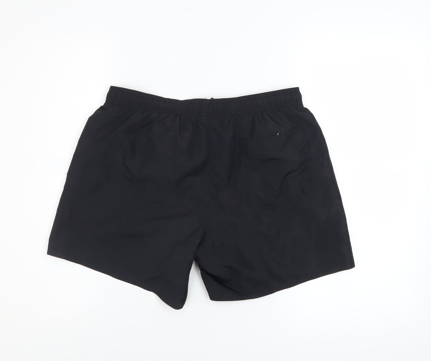 Emporio Armani EA7 Men's Black Athletic Shorts Size M Elastic Waist Quick Dry