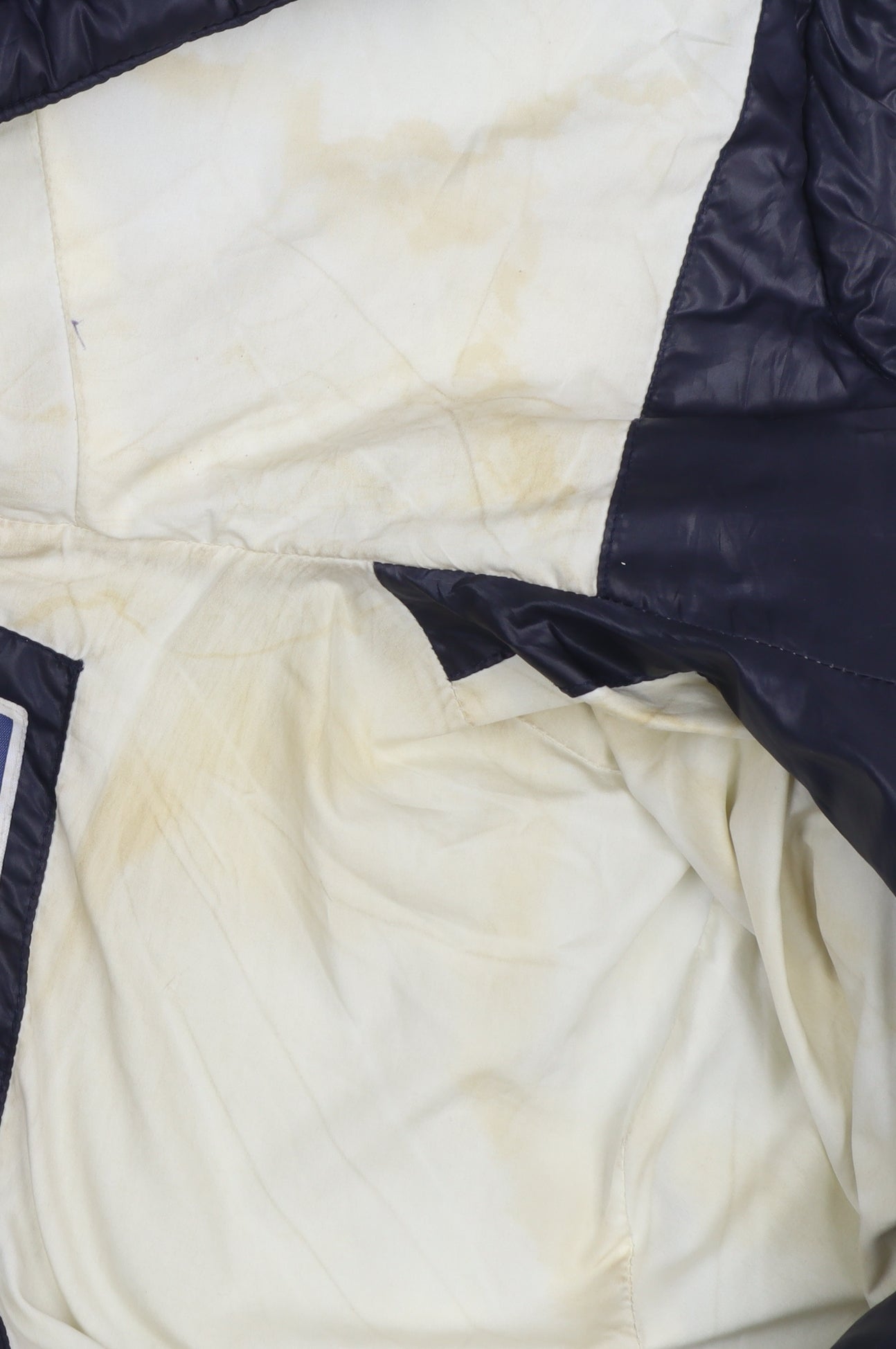 Superdry Womens Blue Hooded Puffer Jacket Size M Winter Coat