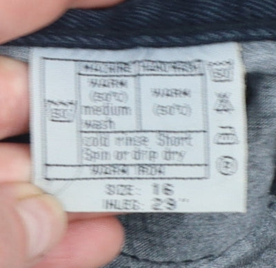 B-52 Black High Rise Mom Jeans Women’s Size 16 Vintage Denim