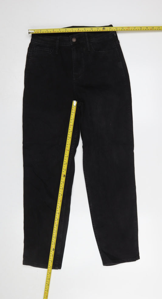 Hollister Womens Black High Rise Mom Jeans Size 5R