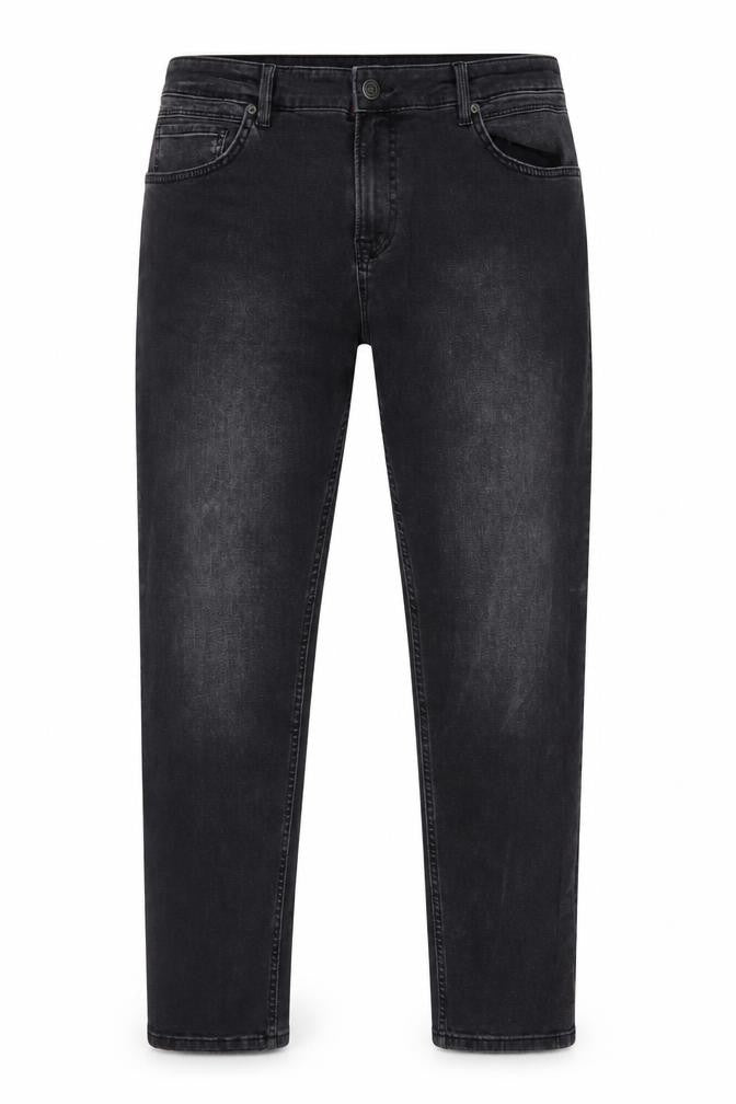 A-FRAME Men's Black Slim Fit Denim Jeans 38S