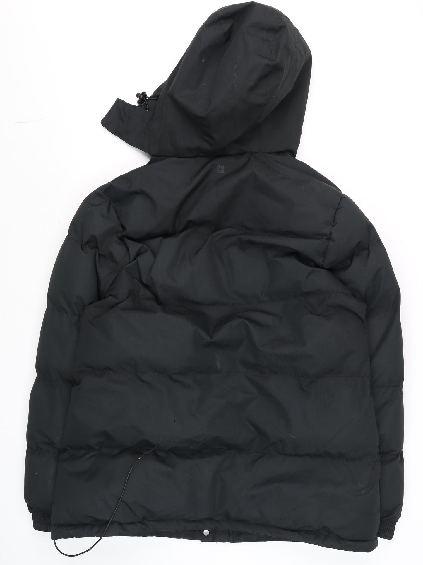 Mountain Warehouse Womens Black Puffer Jacket UK14 Hooded Water Resistant Winter Coat
