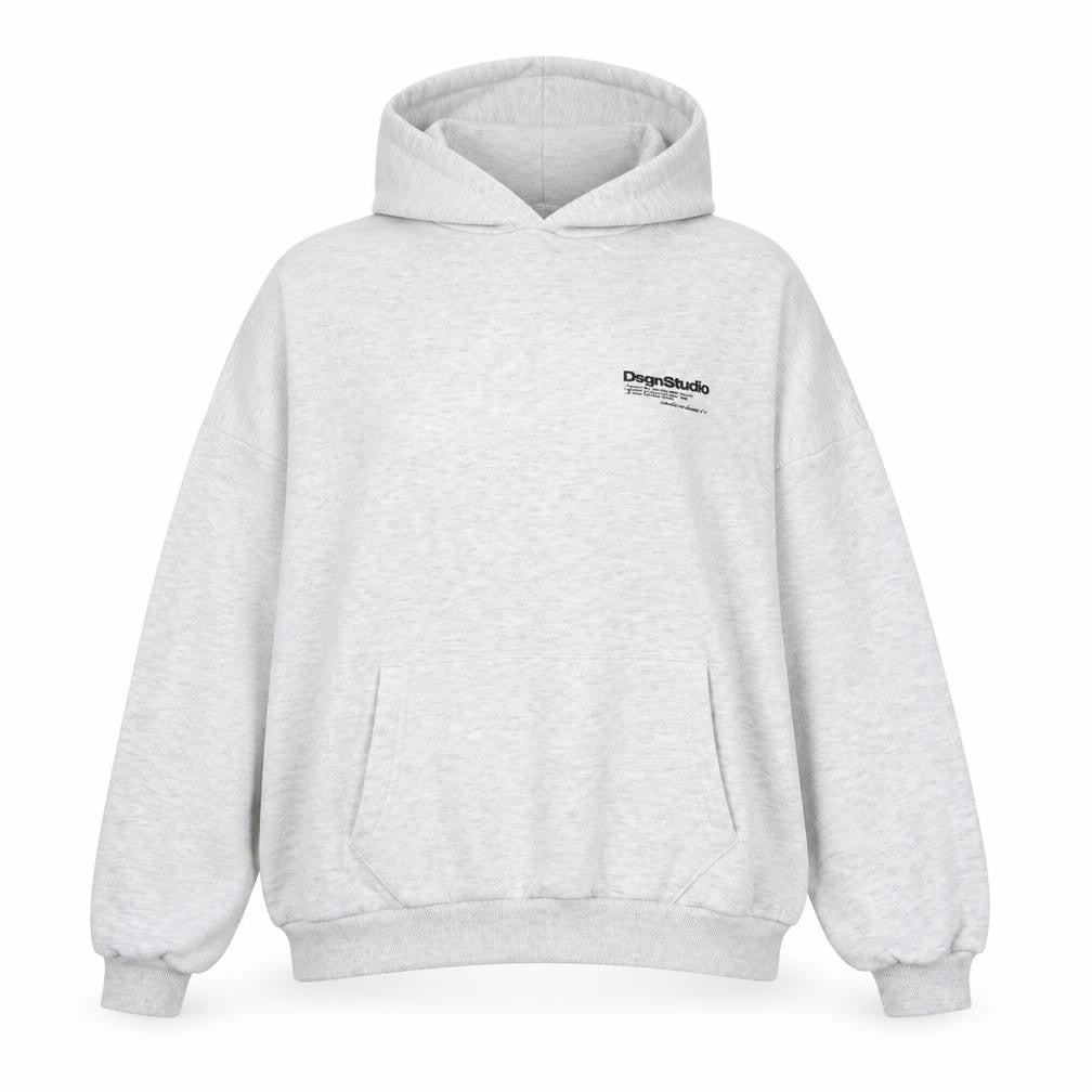 Boohoo Women’s Grey Pullover Hoodie XL Cotton Blend Casual