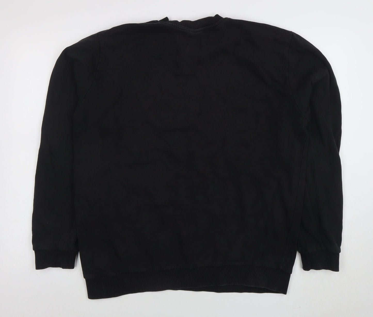 ASOS Men's Black XL Pullover Crew Neck Sweatshirt