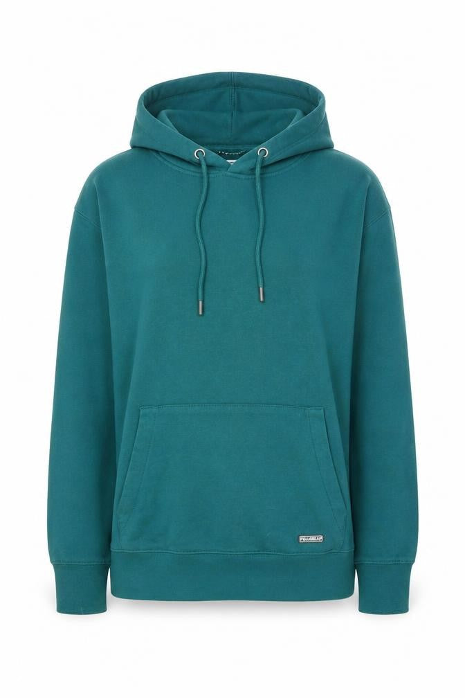 Pull & Bear Womens Green Pullover Hoodie XS Comfort Fit