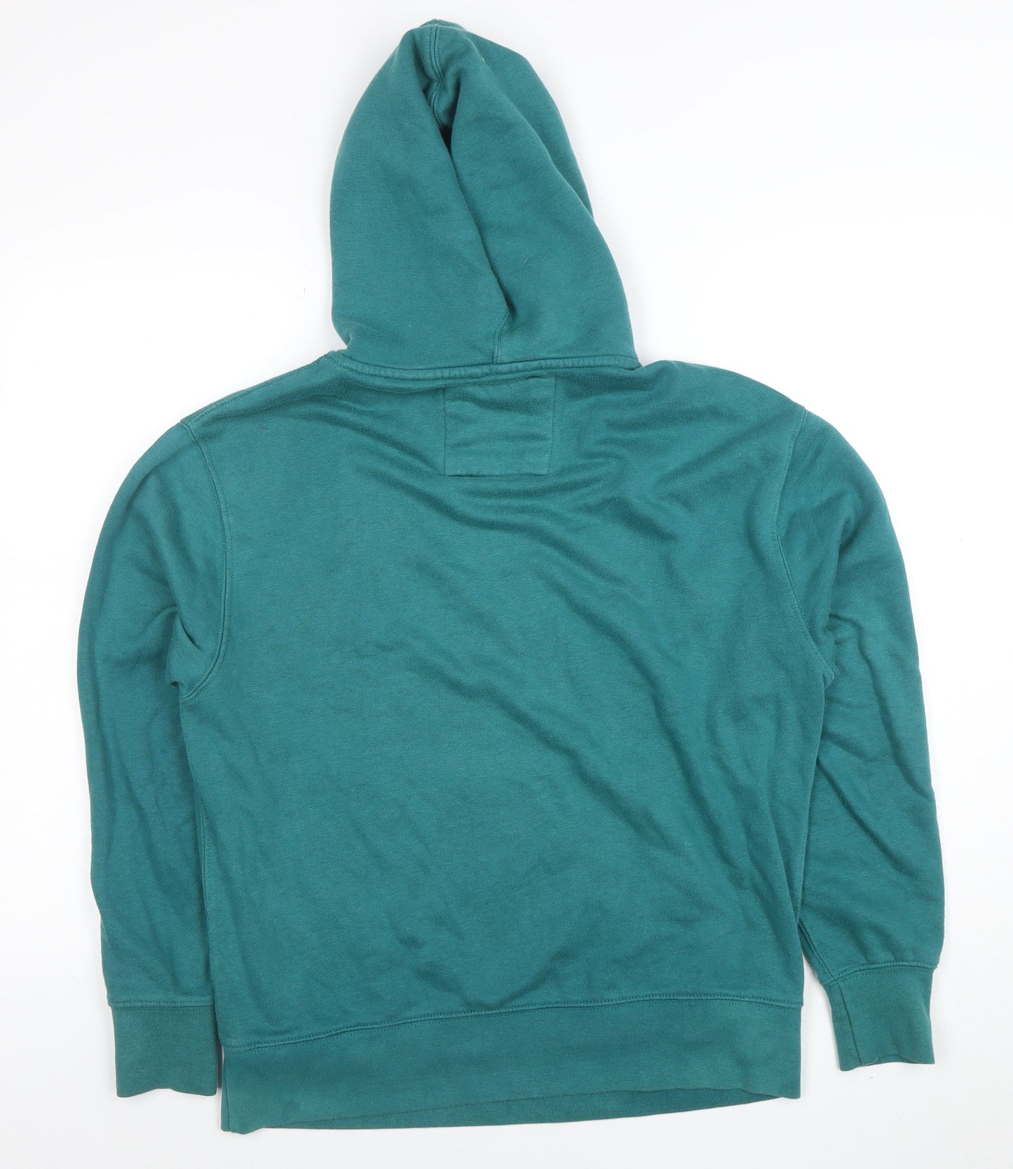 Pull & Bear Womens Green Pullover Hoodie XS Comfort Fit