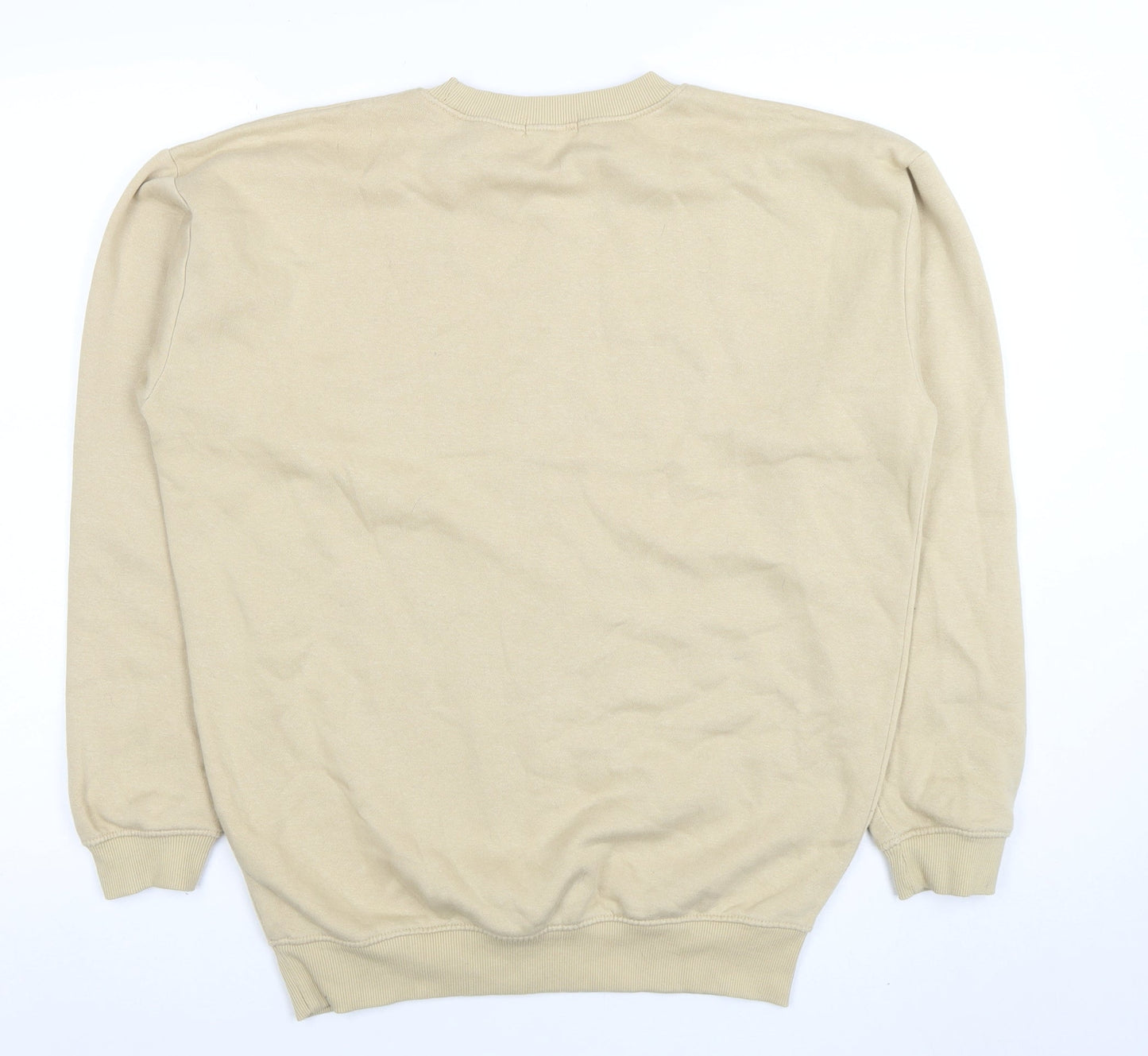 PrettyLittleThing Women Beige Small Pullover Sweatshirt