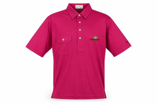 Joya Golf Men's Pink Cotton Polyester Short Sleeve Polo Shirt M