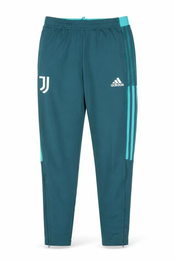 Front view of Adidas Men’s Green Slim Fit Joggers S Elastic Waist Tapered Sports Trousers