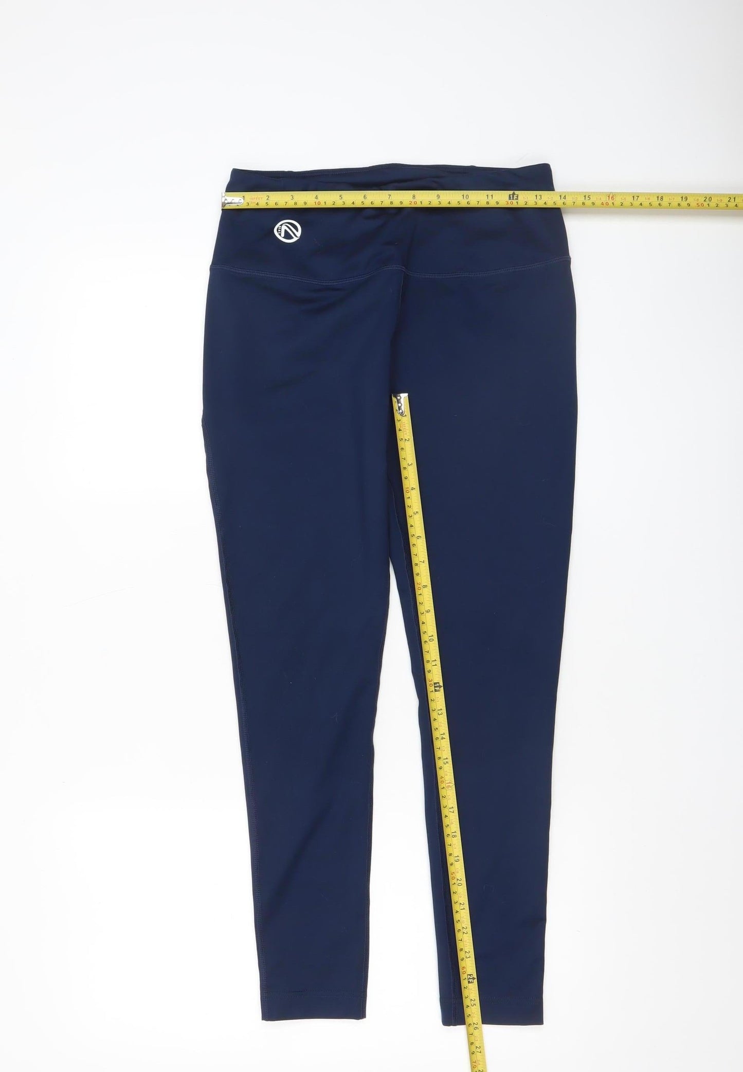 O'Neills Womens Navy Blue Size 12 High Waist Leggings