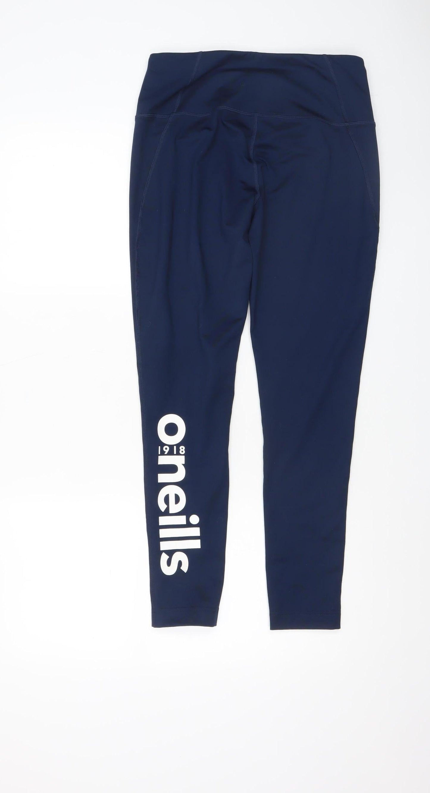 O'Neills Womens Navy Blue Size 12 High Waist Leggings