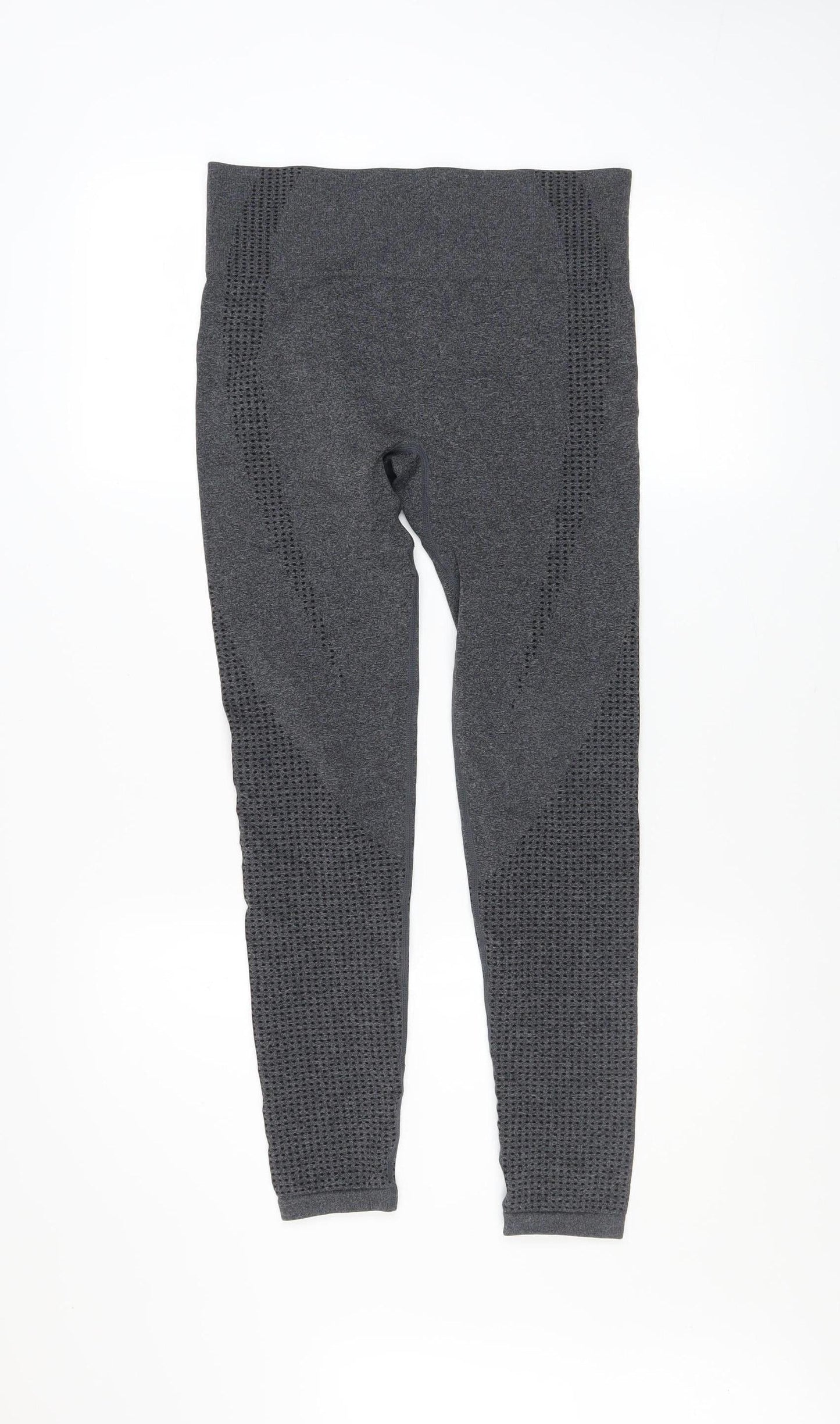 Dunnes Stores Women's Grey Seamless Performance Leggings Size M
