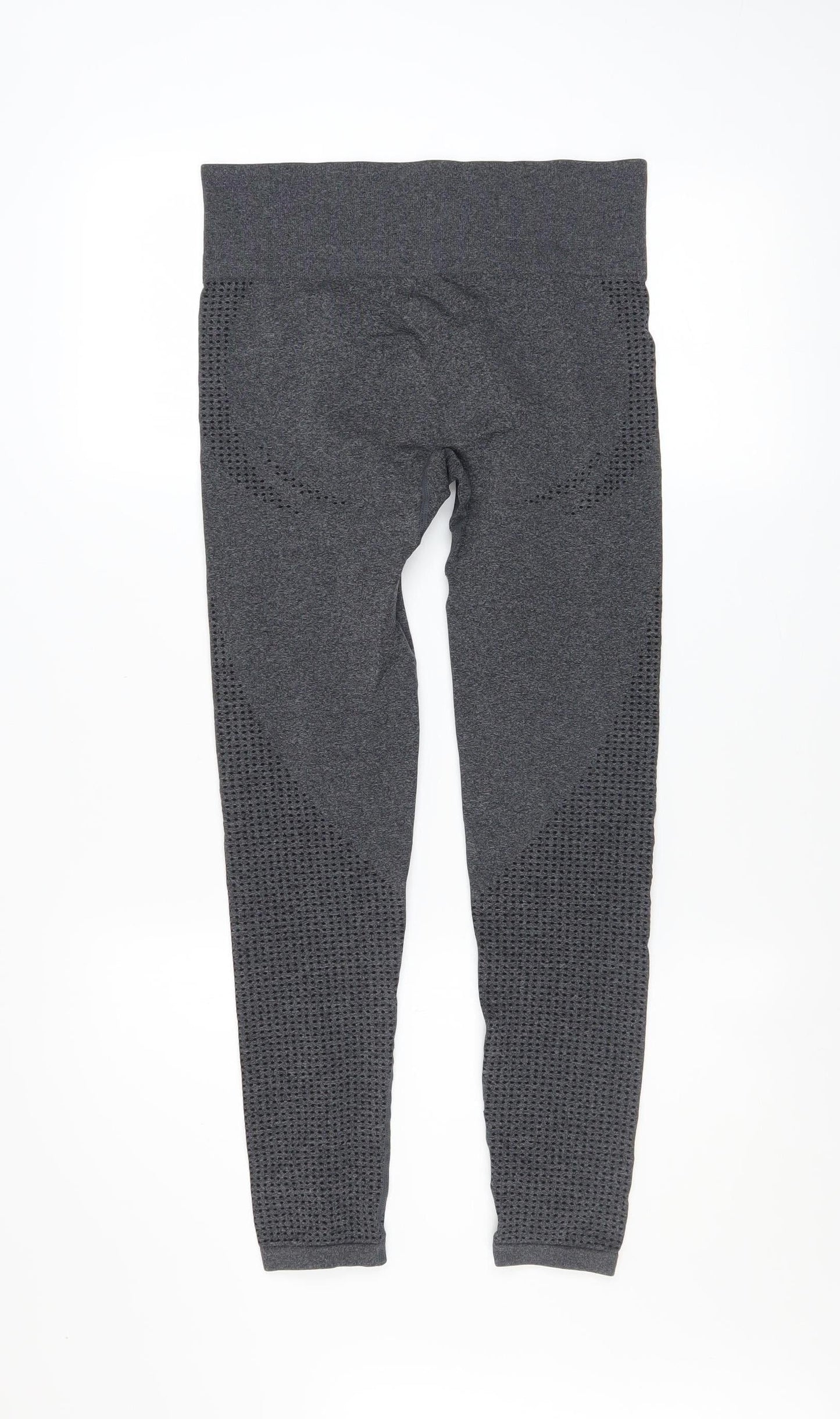 Dunnes Stores Women's Grey Seamless Performance Leggings Size M