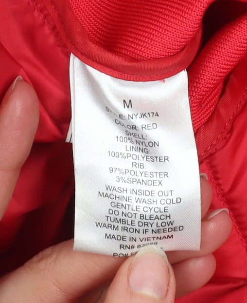 Ci Sono Originals Women's Red Puffer Jacket Size M