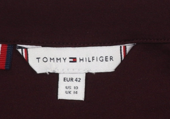 Tommy Hilfiger Women's Multicoloured Floral Wrap Dress UK 14