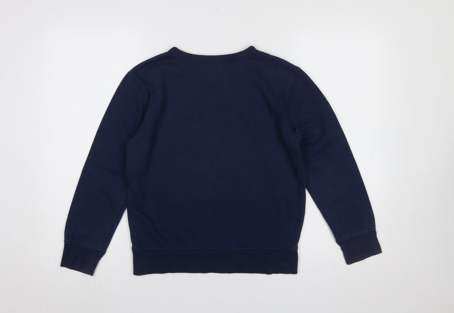 GAP Kids Girls Blue Logo Pullover Sweatshirt Size 10-11 Years