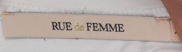 Rue de Femme Women's White XS Romantic Paris Graphic T-Shirt