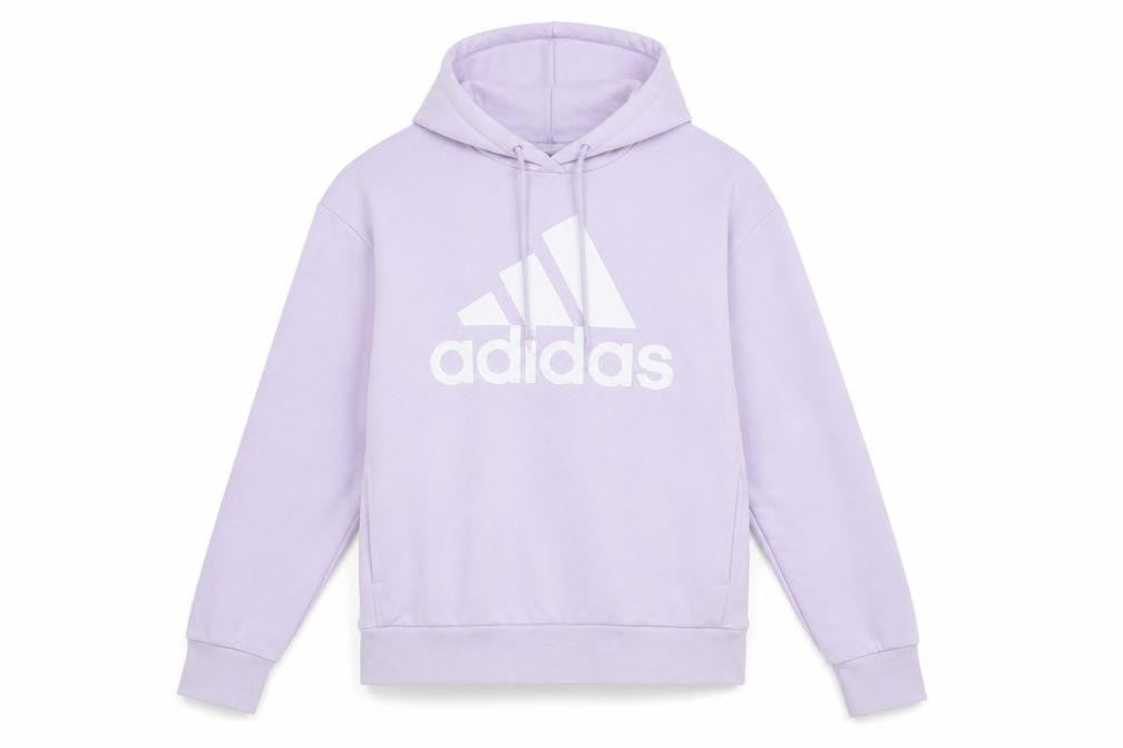 Adidas Women’s Purple Hooded Pullover Sweatshirt Size S 8-10 Cotton Blend