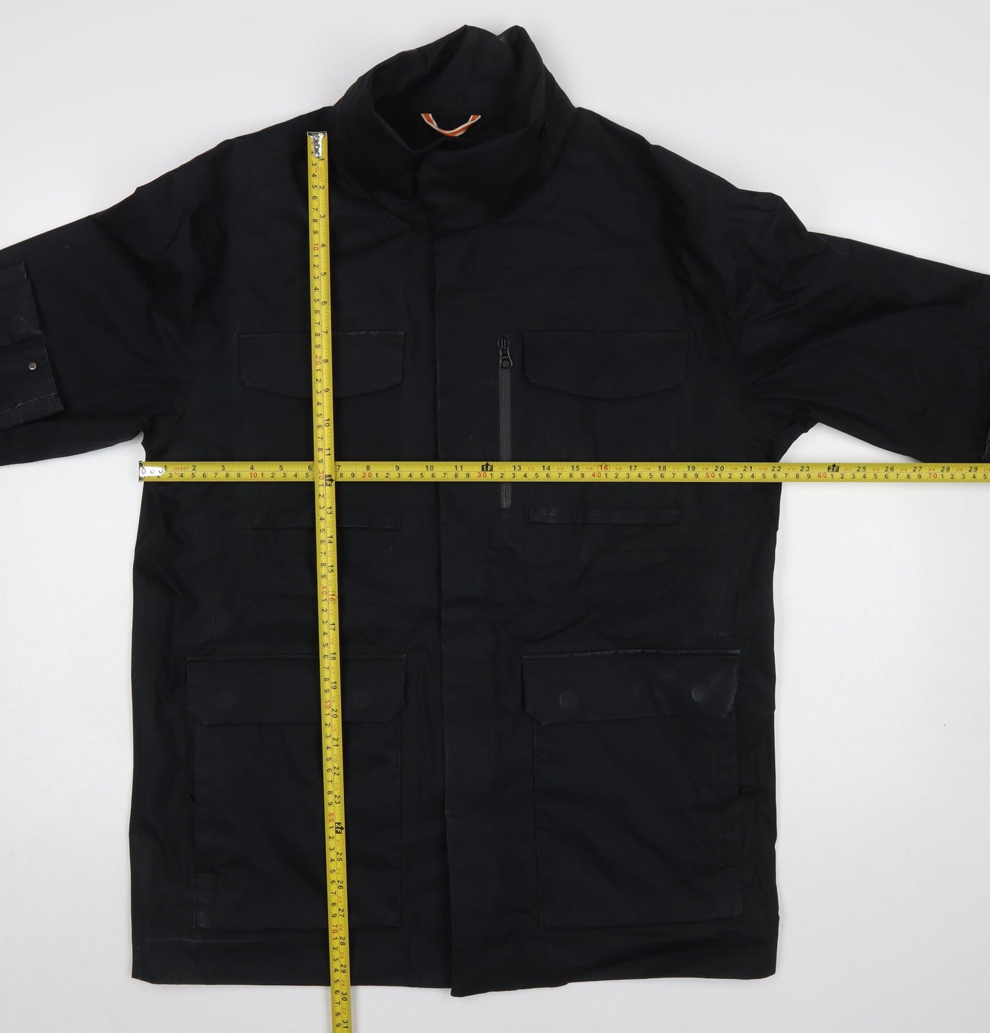 SWIMS Men's Black Waterproof Windproof Rain Jacket Size L