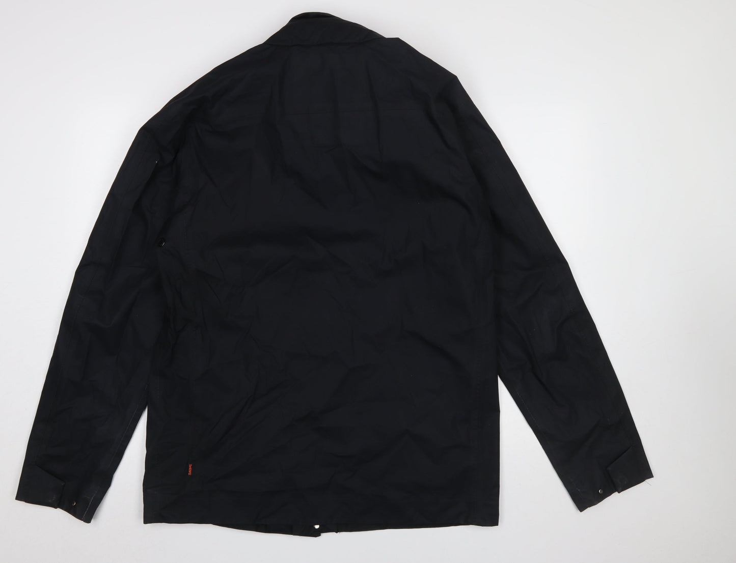 SWIMS Men's Black Waterproof Windproof Rain Jacket Size L