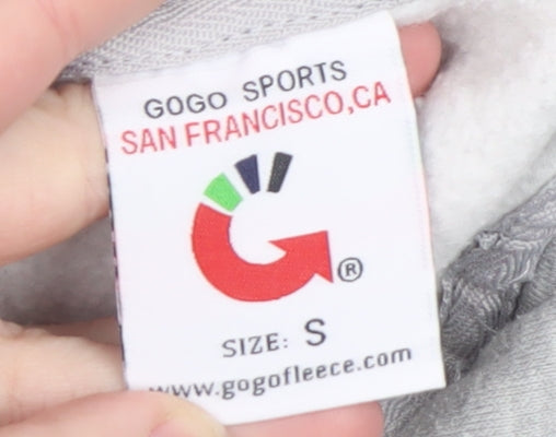 Gogo Sports Men’s Grey Pullover Hoodie Size S San Francisco Logo