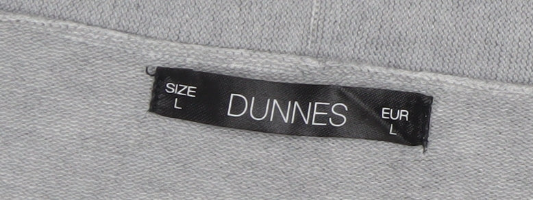 Dunnes Women’s Grey Long Sleeve Open Cardigan Size L