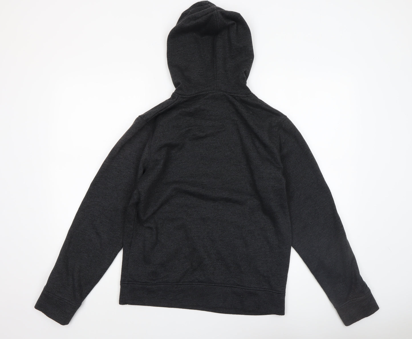 Jack & Jones Mens Black Pullover Hoodie S Graphic Print Originals